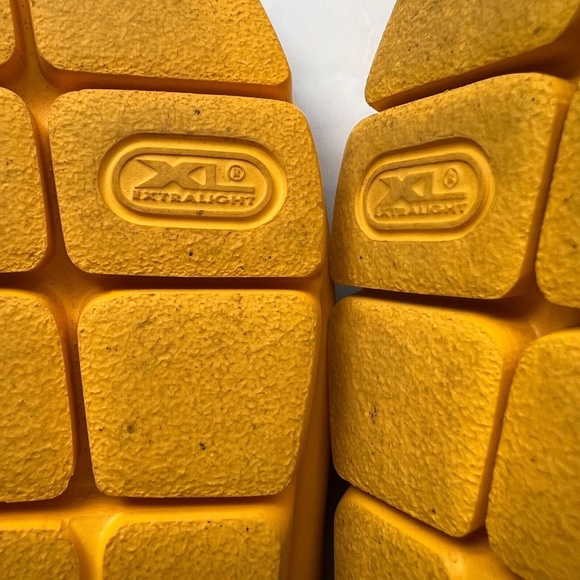 Wolky Leather Sandals 2 Strap Comfort Hook & Loop Black Yellow 41 US Size 9 1/2 - Picture 6 of 8